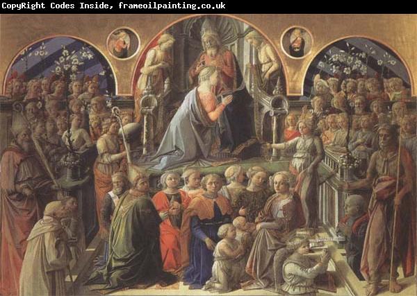 Fra Filippo Lippi Coronation of the Virgin